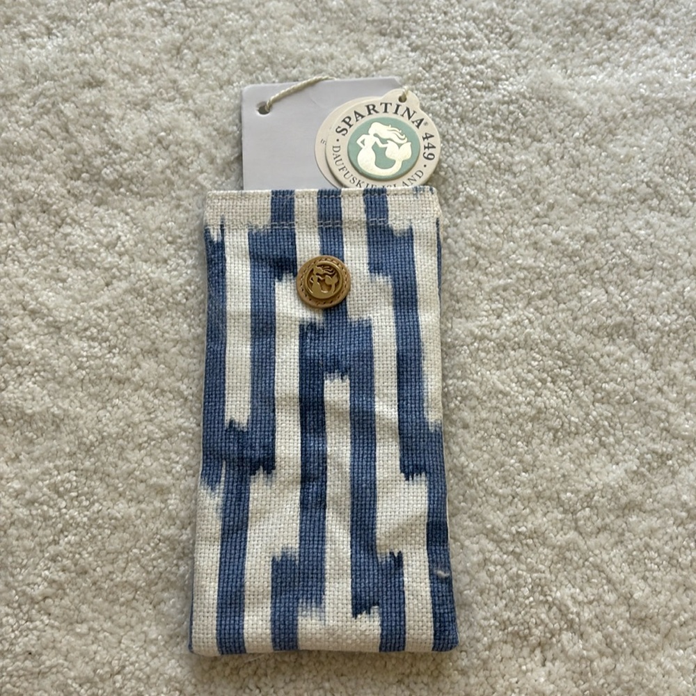 Brand new with tags, Spartina needlepoint eyeglass case